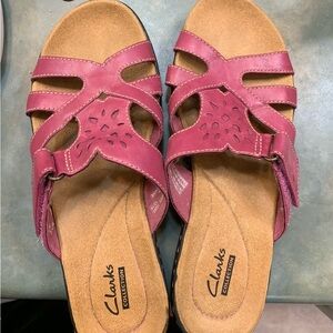 Clarks Women's Pink Sandals